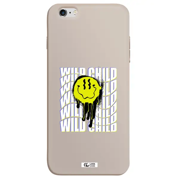 Wild Child Apple iPhone 6 s plus Silicone Stone Case