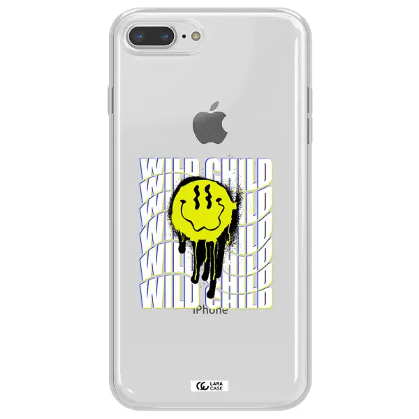 Wild Child Apple iPhone 7 plus Clear TPU Case