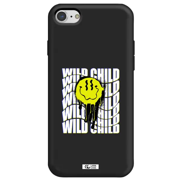 Wild Child Apple iPhone 7 Silicone black Case