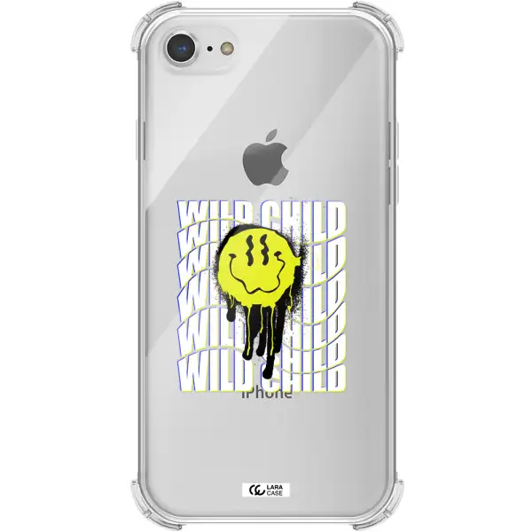 Wild Child Apple iPhone 8 Clear PC Case