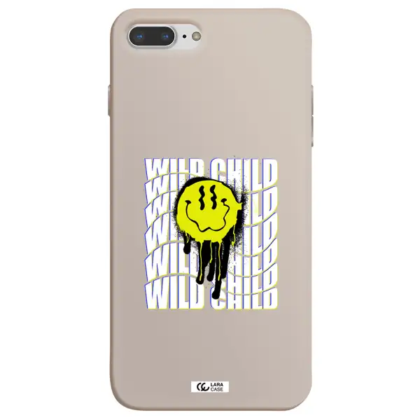 Wild Child Apple iPhone 8 plus Silicone Stone Case