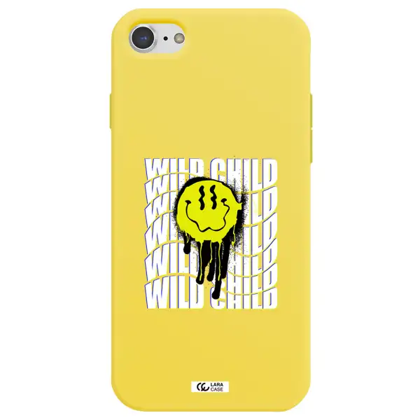 Wild Child Apple iPhone 8 Silicone canary yellow Case
