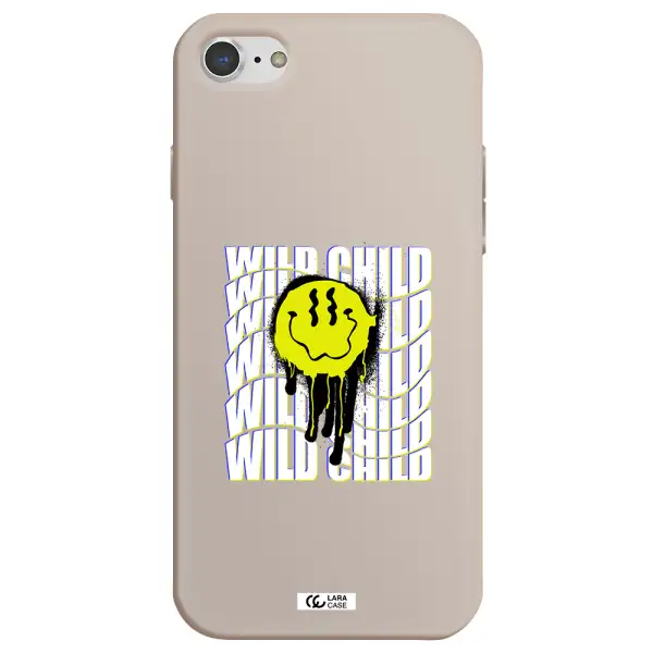 Wild Child Apple iPhone 8 Silicone Stone Case