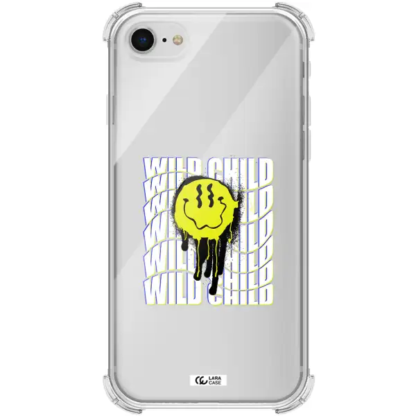 Wild Child Apple iPhone se 2020 Clear PC Case