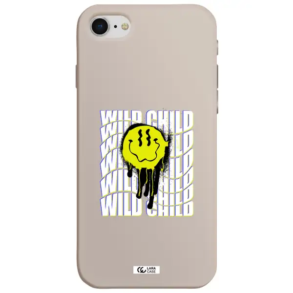 Wild Child Apple iPhone se 2020 Silicone Stone Case