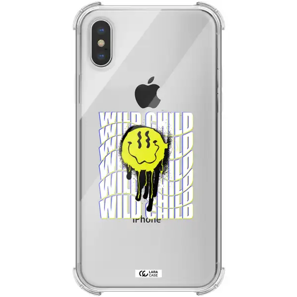 Wild Child Apple iPhone XS max Clear PC Case