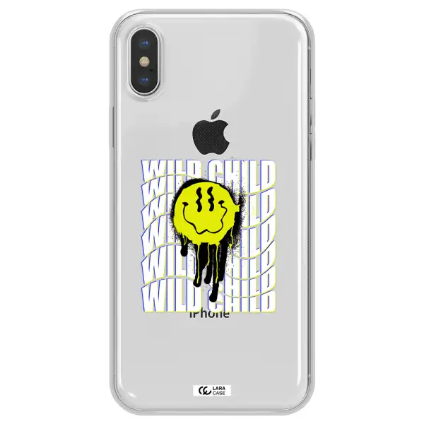 Wild Child Apple iPhone XS max Clear TPU Case