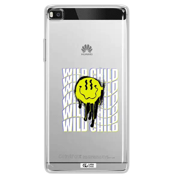 Wild Child Huawei P8 Clear TPU Case