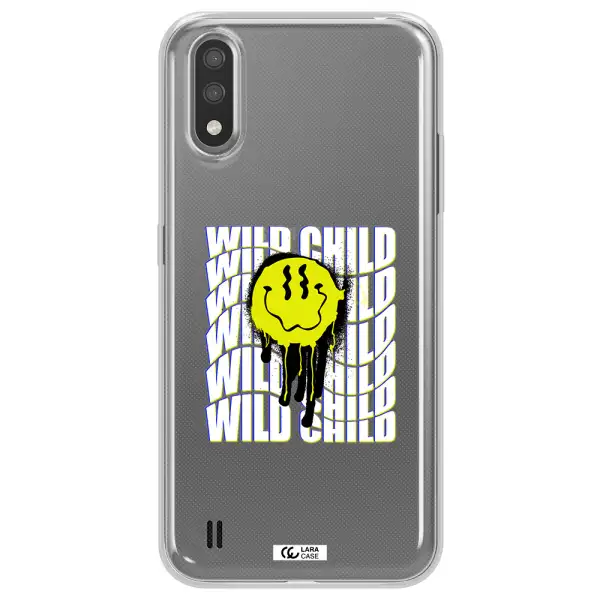 Wild Child Samsung A01 Clear TPU Case