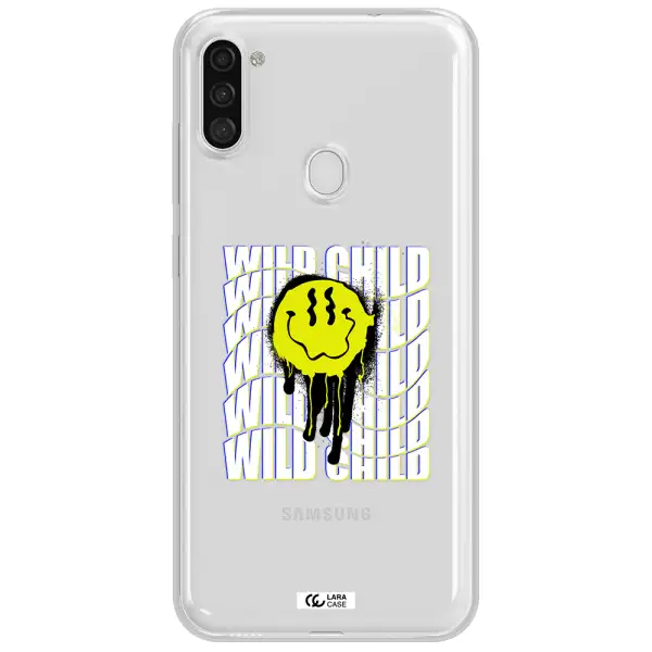 Wild Child Samsung A11 Clear TPU Case