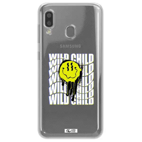 Wild Child Samsung A20 Clear TPU Case