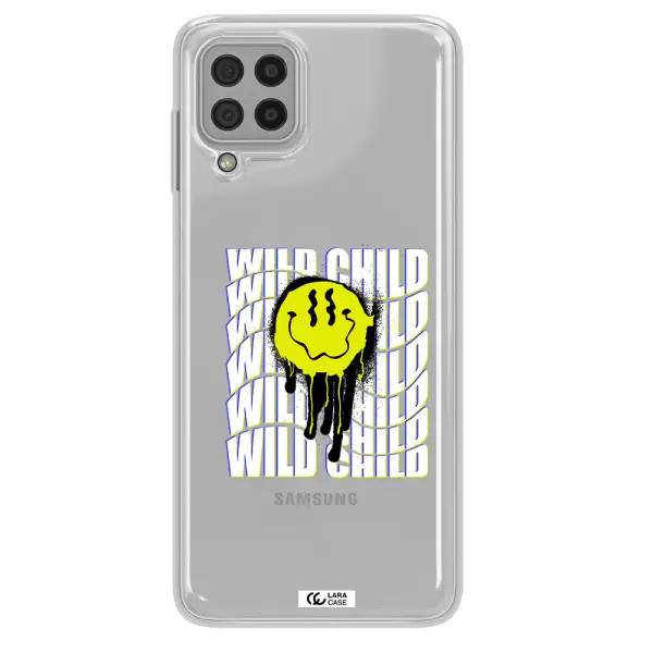 Wild Child Samsung A22 4g Clear TPU Case
