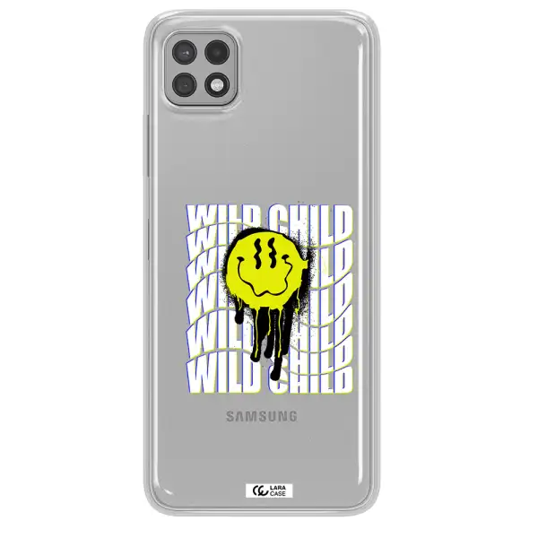 Wild Child Samsung A22 5g Clear TPU Case