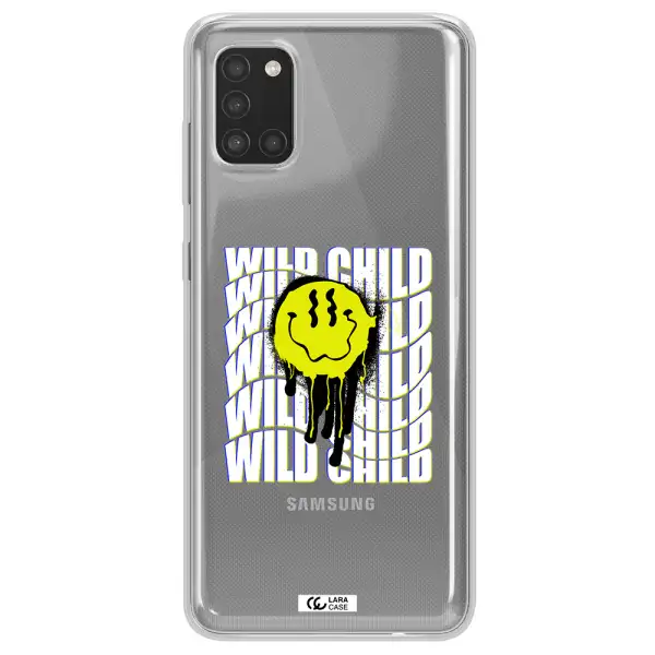 Wild Child Samsung A31 Clear TPU Case