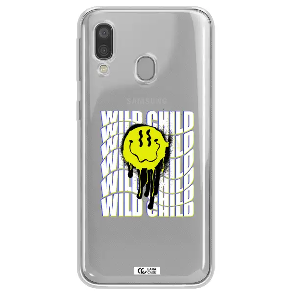 Wild Child Samsung A40 Clear TPU Case