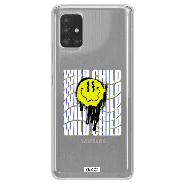 Wild Child Samsung A51 Clear TPU Case