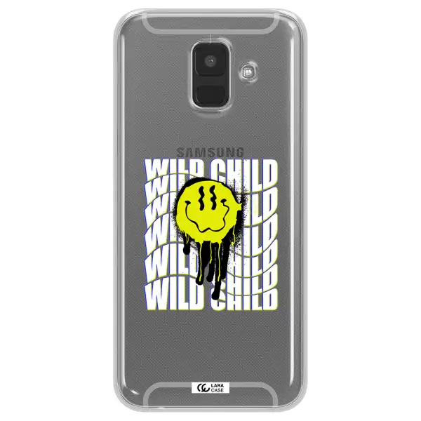 Wild Child Samsung A6 Clear TPU Case