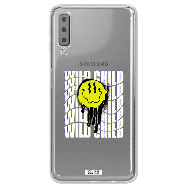 Wild Child Samsung A7 2018 Clear TPU Case