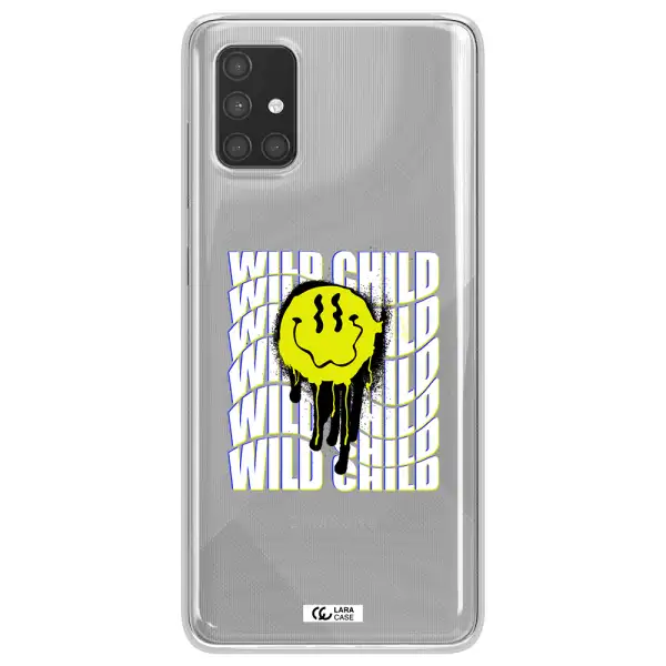 Wild Child Samsung A71 Clear TPU Case