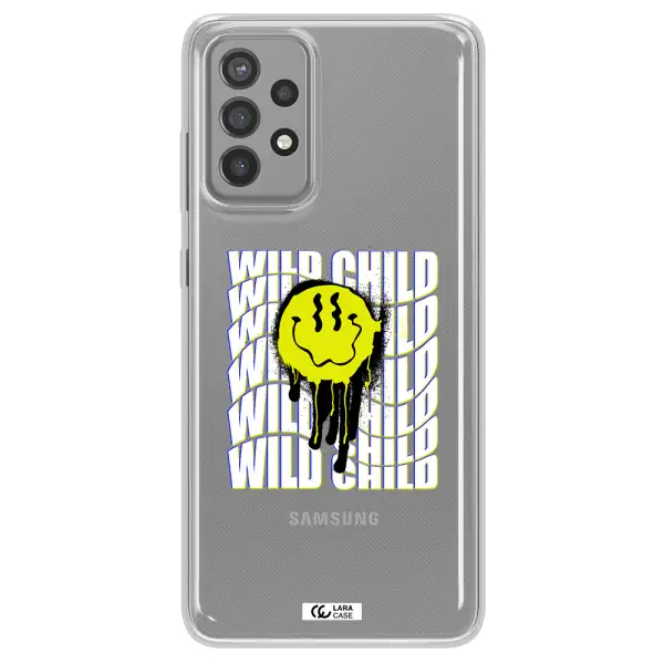 Wild Child Samsung A72 Clear TPU Case