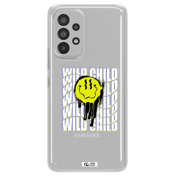 Wild Child Samsung A73 Clear TPU Case