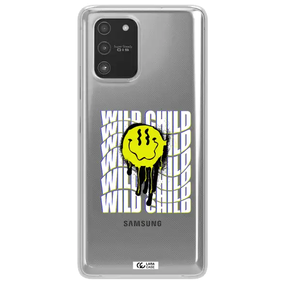 Wild Child Samsung A91 Clear TPU Case