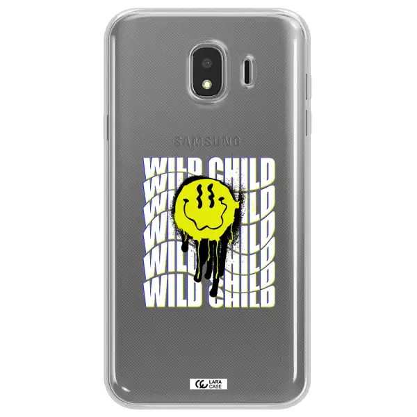 Wild Child Samsung J4 Clear TPU Case
