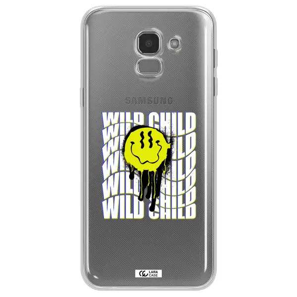 Wild Child Samsung J6 Clear TPU Case