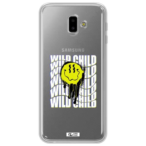 Wild Child Samsung J6 Plus Clear TPU Case