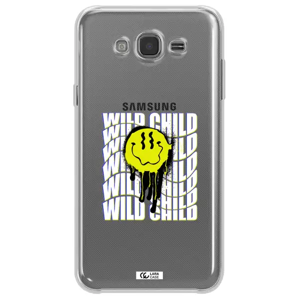 Wild Child Samsung J7 2015 Clear TPU Case