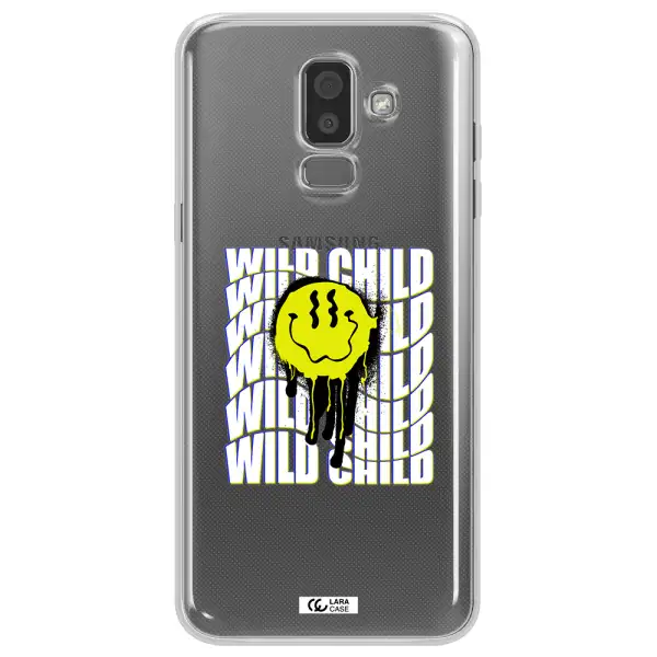 Wild Child Samsung J8 Clear TPU Case
