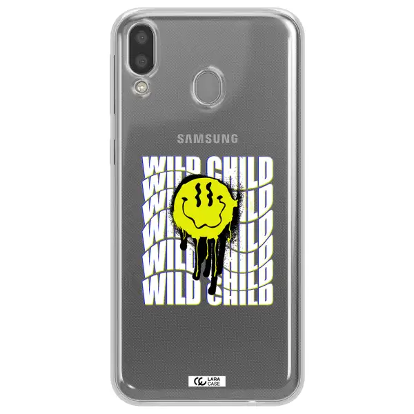 Wild Child Samsung M20 Clear TPU Case