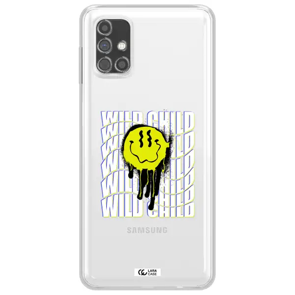 Wild Child Samsung M31S Clear TPU Case