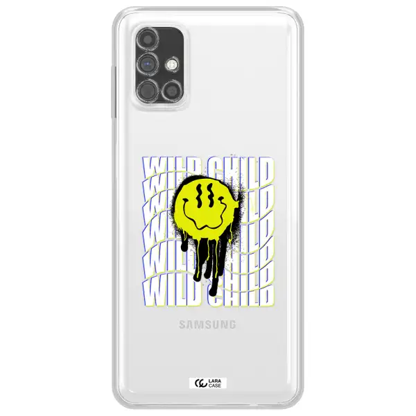 Wild Child Samsung M51 Clear TPU Case