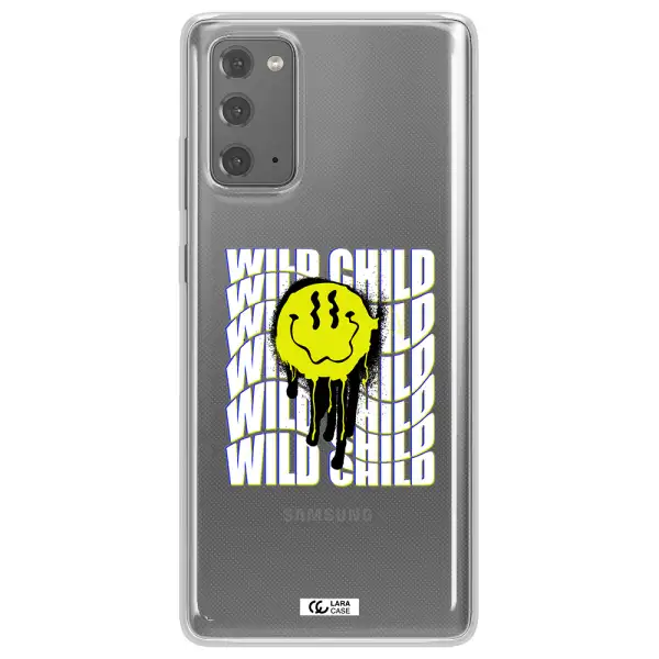 Wild Child Samsung Note 20 Clear TPU Case