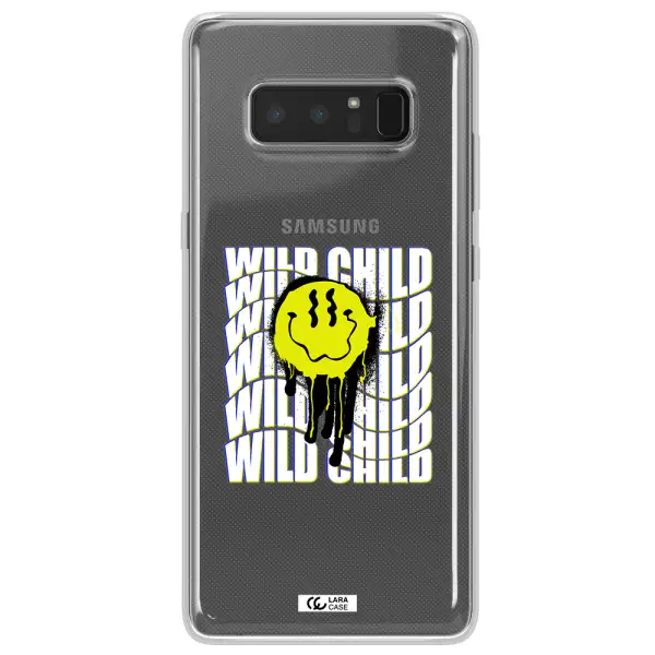 Wild Child Samsung Note 8 Clear TPU Case