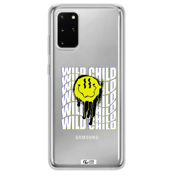 Wild Child Samsung S 20 Plus Clear TPU Case