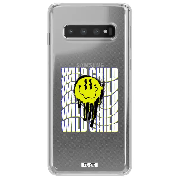 Wild Child Samsung S10 Clear TPU Case