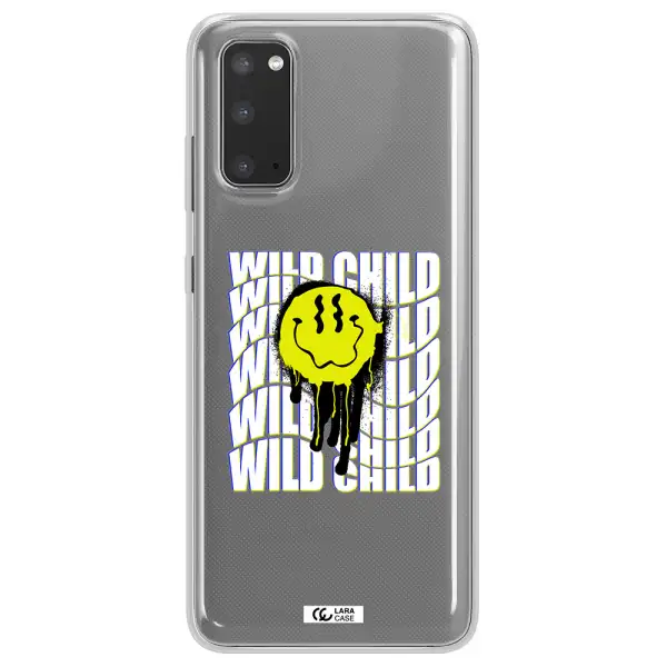 Wild Child Samsung S20 Clear TPU Case