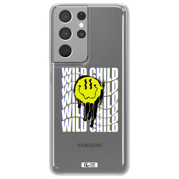 Wild Child Samsung S21 Ultra Clear TPU Case