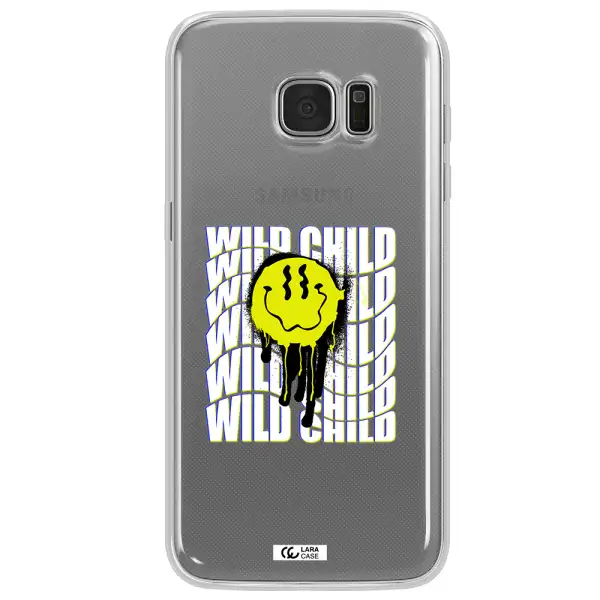 Wild Child Samsung S7 Edge Clear TPU Case