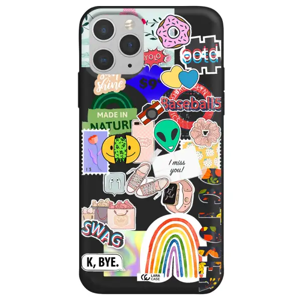 I Miss You Apple iPhone 11 pro max Silicone black Case