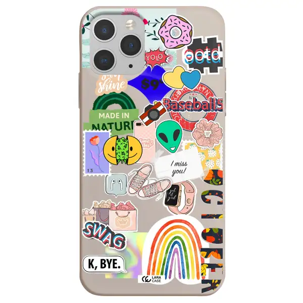 I Miss You Apple iPhone 11 pro Silicone Stone Case