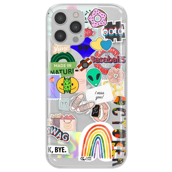 I Miss You Apple iPhone 12 pro max Clear TPU Case