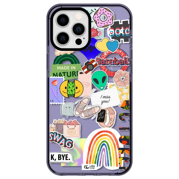 I Miss You Apple iPhone 12 pro max impact Lilac Case