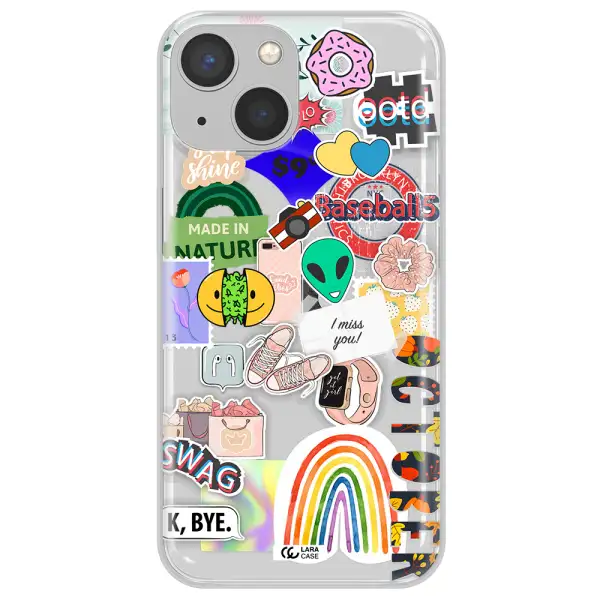 I Miss You Apple iPhone 13 mini Clear TPU Case