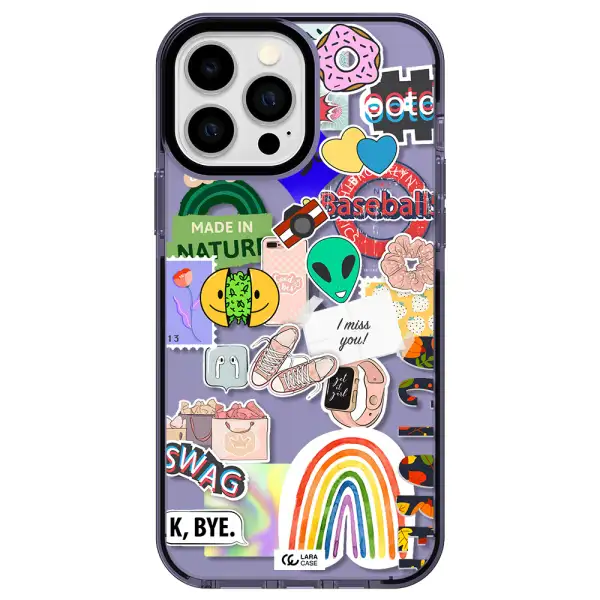 I Miss You Apple iPhone 13 Pro Max impact Lilac Case