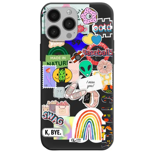 I Miss You Apple iPhone 13 Pro Max Silicone black Case