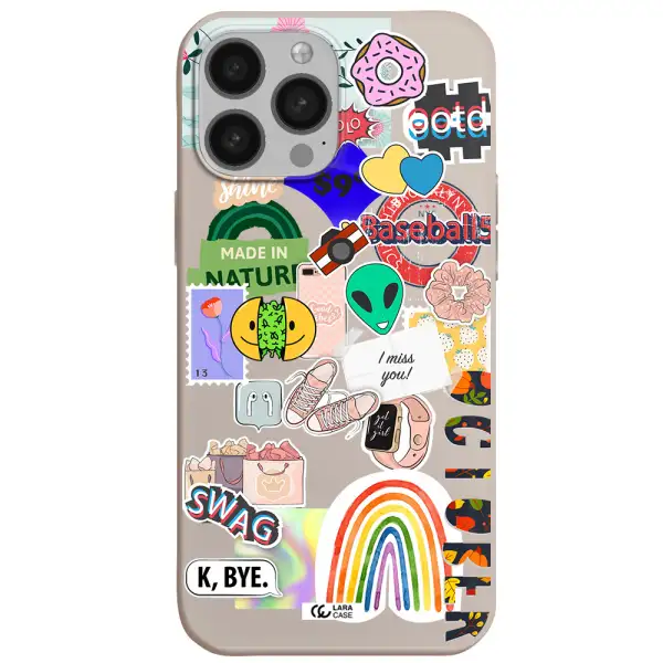 I Miss You Apple iPhone 13 Pro Silicone Stone Case