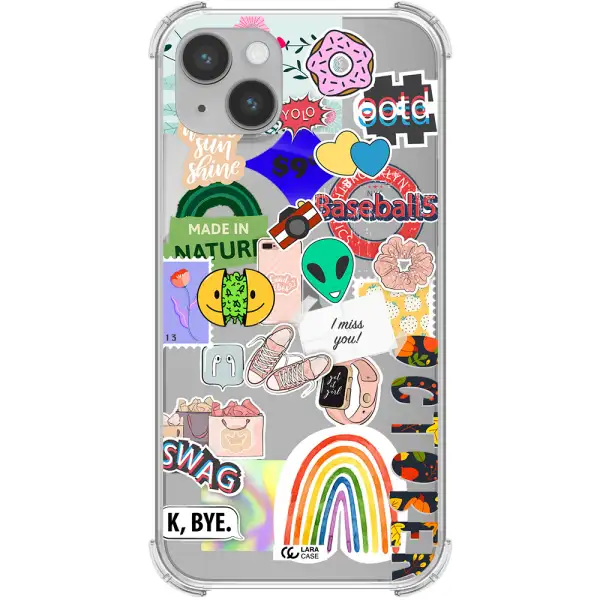 I Miss You Apple iPhone 14 Clear PC Case